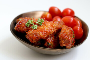 Close up Classic Buffalo Wings