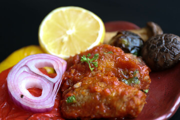 Close up Classic Buffalo Wings