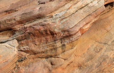 Eroded sandstone texture - Valley of Fire State Park, Nevada