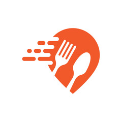 Food delivery logo images