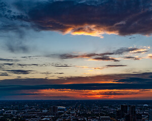 Chicago, Sunrise, Sunset, Boating, Skyline, Clouds