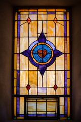 stained glass window