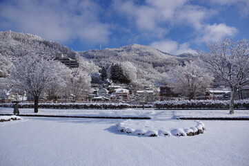街の雪景色　K3CP7867
