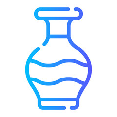 vase gradient icon
