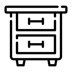 drawer line icon