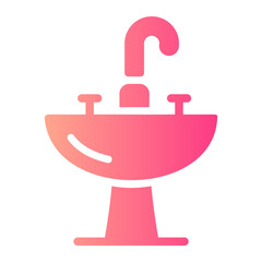 sink gradient icon