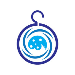 Laundry logo images illustration