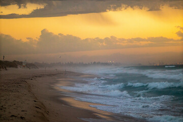sunrise on the beach