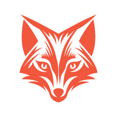 The Cunning Fox A Symbol of Intelligence and Adaptability, Mascot Logo Concept Vector Illustration Cartoon. Suitable For Logo, Wallpaper, Banner, Card, Book Illustration, T-Shirt, Sticker, Cover, etc
