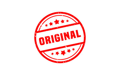 ORIGINAL rubber stamp with grunge style on white background