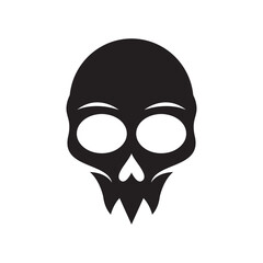 Skull logo images illustration
