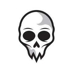 Skull logo images illustration