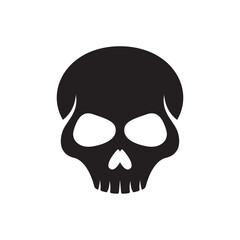 Skull logo images illustration
