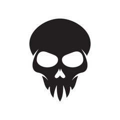 Skull logo images illustration