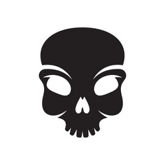 Skull logo images illustration