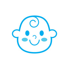 Baby logo images illustration