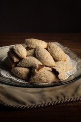 Empanadas de cajeta en bandeja