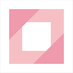 Pink Flat Mosaic Geometric