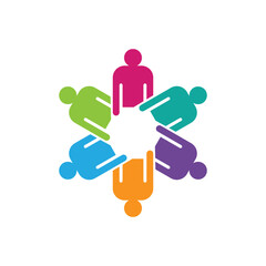 Community care logo images design