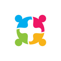 Community care logo images design