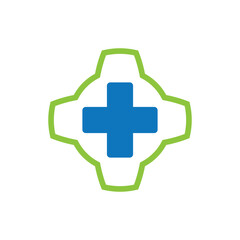 Medical care logo images