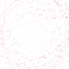 Abstract Backgrounds hart bokeh isolated on white background in valentine 's day