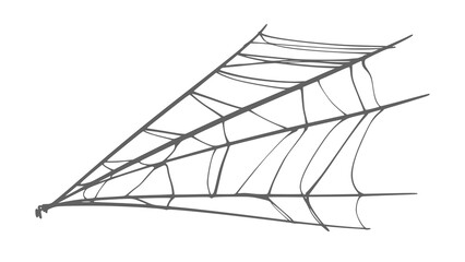 Spider webs element horror and sticker art