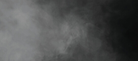 Fototapeta premium Black abstract background with smoky effect