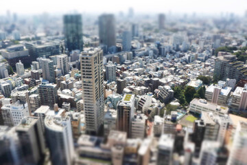 ミニチュアな街並み