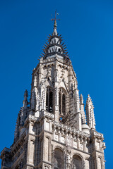 Fototapeta na wymiar The Primatial Cathedral of Saint Mary of Toledo,, Spain