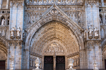 The Primatial Cathedral of Saint Mary of Toledo,, Spain
