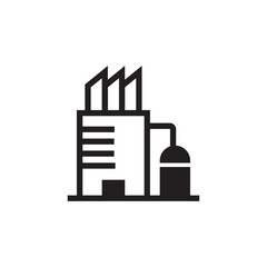 factory industry icon , refinery icon
