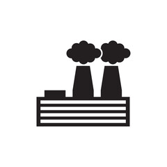factory industry icon , refinery icon