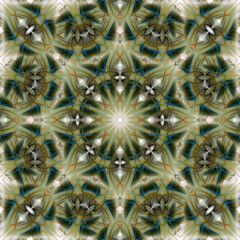 Abstract geometric pattern kaleidoscope style. Beautiful background for design, web.