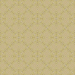 beautiful Seamless pattern. Thin lace beige ornament.