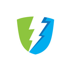 Power secure logo images illustration