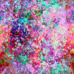 Vibrant blurred layered painted seamless pattern Modern wall art, home decor, web design