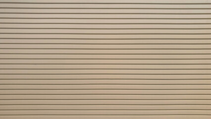 solid wooden battens wall pattern background with beige color finishing