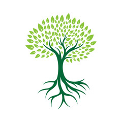 Tree logo images design