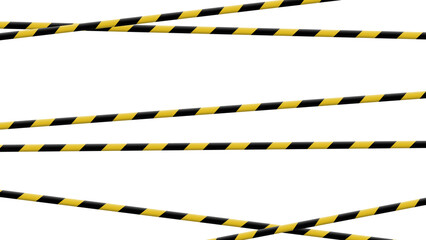 yellow and black warning stripes