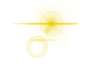 Overlays, overlay, light transition, effects sunlight, lens flare, light leaks. High-quality stock PNG image of sun rays light overlays yellow flare glow isolated on transparent background for design