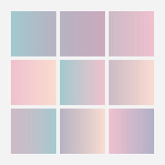 Abstract pale soft red blue gradient artistic background.