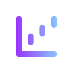 increase gradient icon