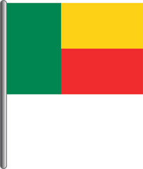 Benin flag 07