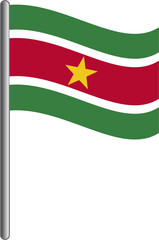 Suriname flag 16