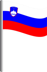 Slovenia flag 115