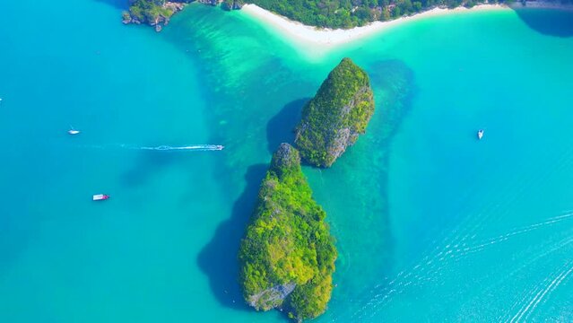 Railay, also known as Rai Leh, is a small peninsula between the city of Krabi and Ao Nang in Thailand.