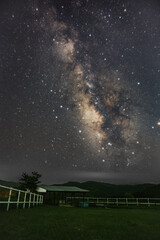 奈良【夏の天の川】