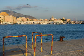 Beautiful view of Trapani.