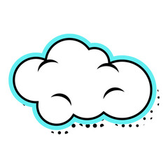 Pop Art Speech Bubble